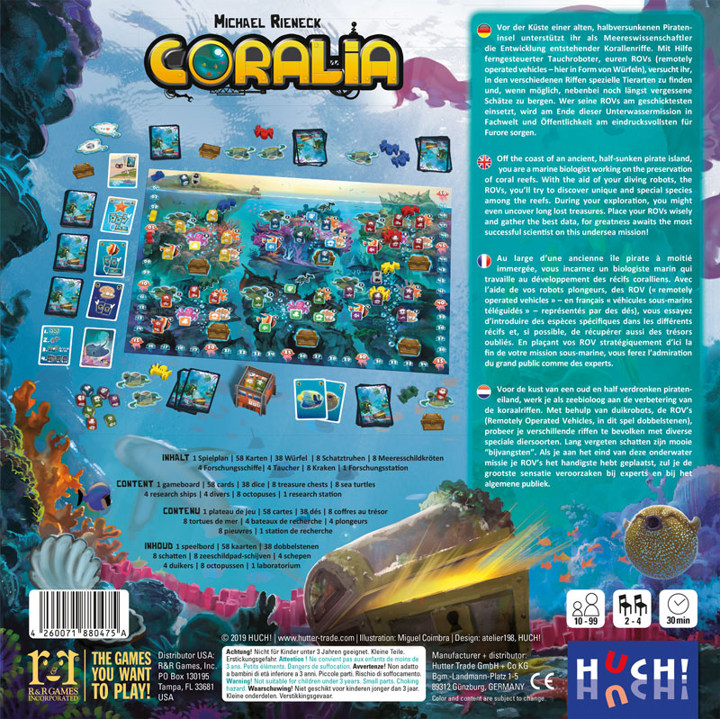 Coralia - Würfelabenteuer unter Wasser