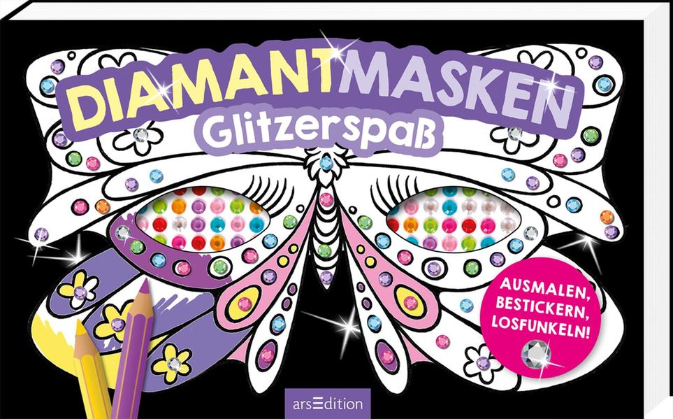 Diamantmasken – Glitzerspaß
