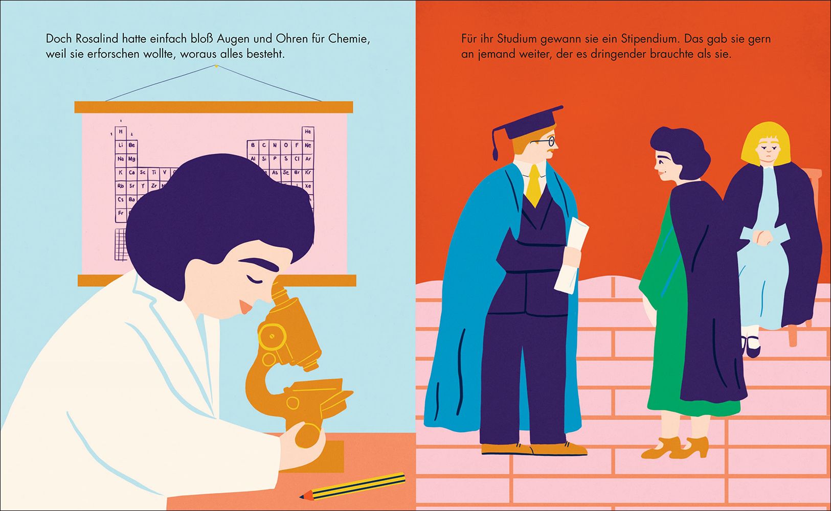 Rosalind Franklin – Little People, BIG DREAMS (Deutsche Ausgabe) (Mängelexemplar)
