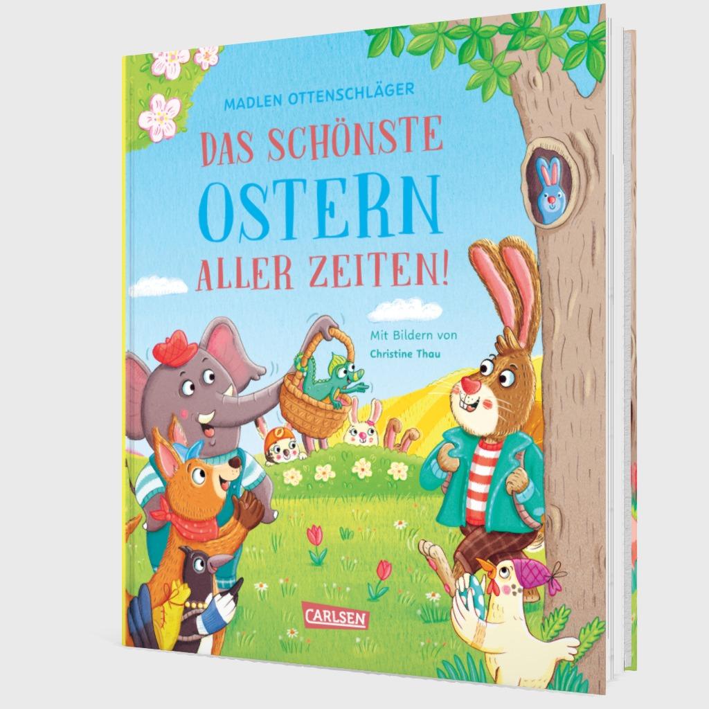 Das schönste Ostern aller Zeiten! - Tolle Geschichte mit witzigen Oster-Tieren (Mängelexemplar)