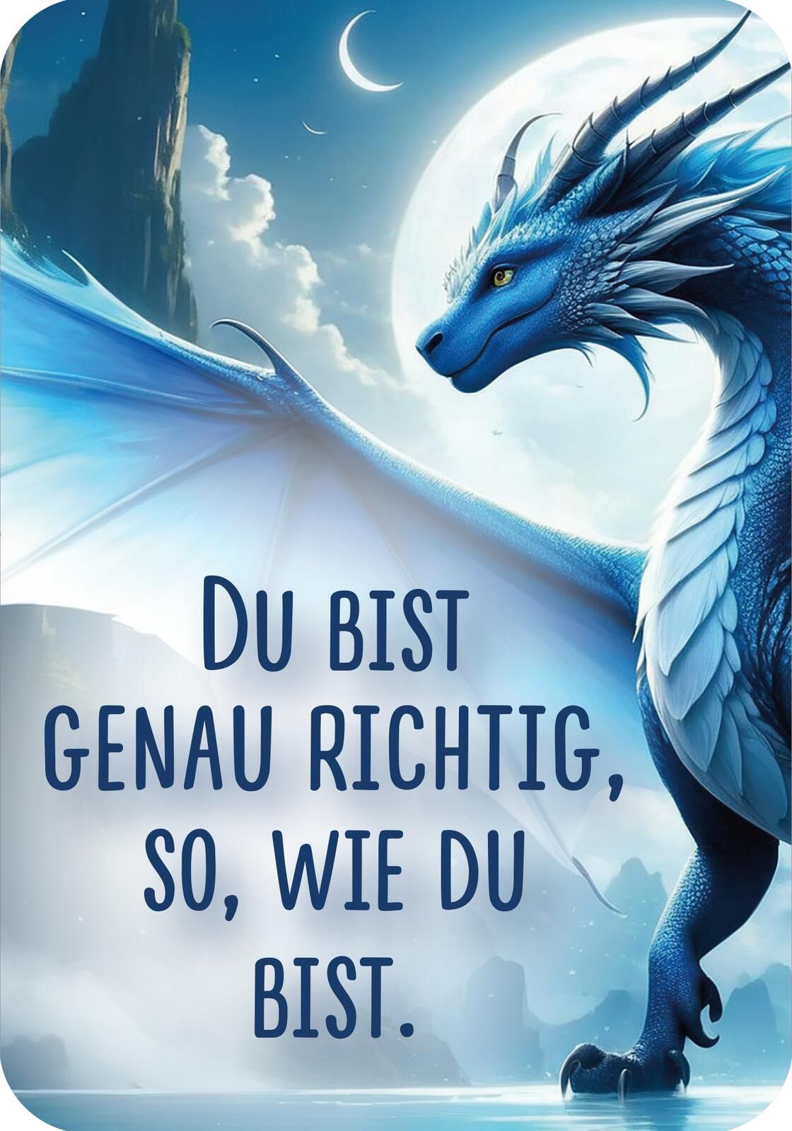 Mutmachkarten für die Schule – Drachen (Mängelexemplar)