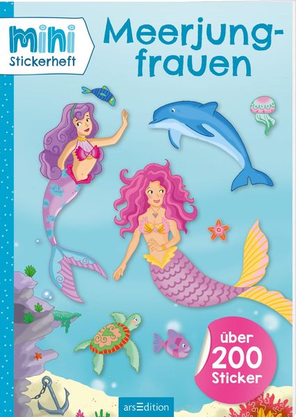 MINI-Stickerheft – Meerjungfrauen (Mängelexemplar)