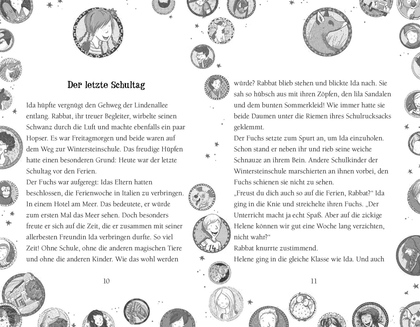 Die Schule der magischen Tiere. Endlich Ferien 1: Rabbat und Ida (Mängelexemplar)