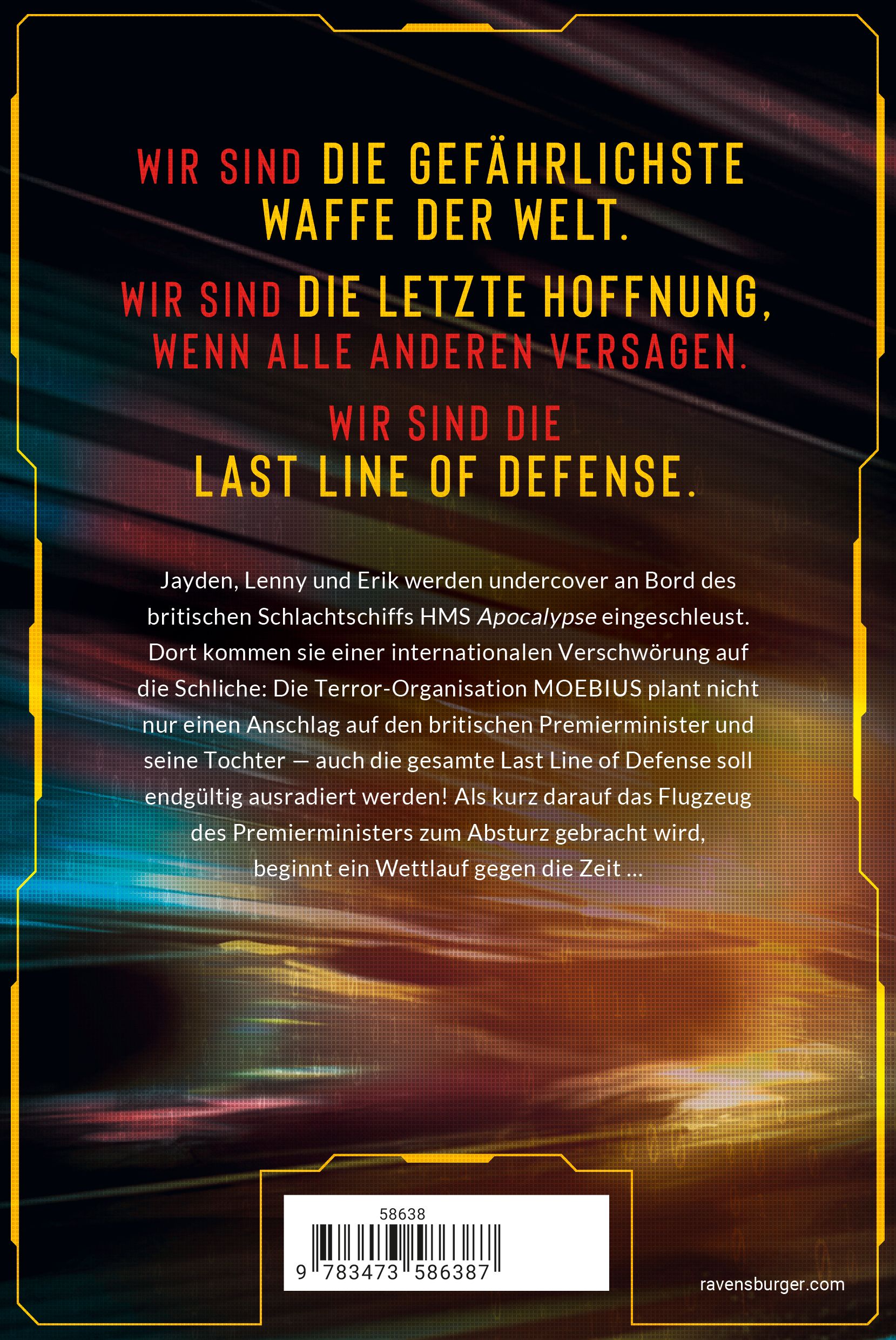 Last Line of Defense, Band 3 - Der Crash (Mängelexemplar)