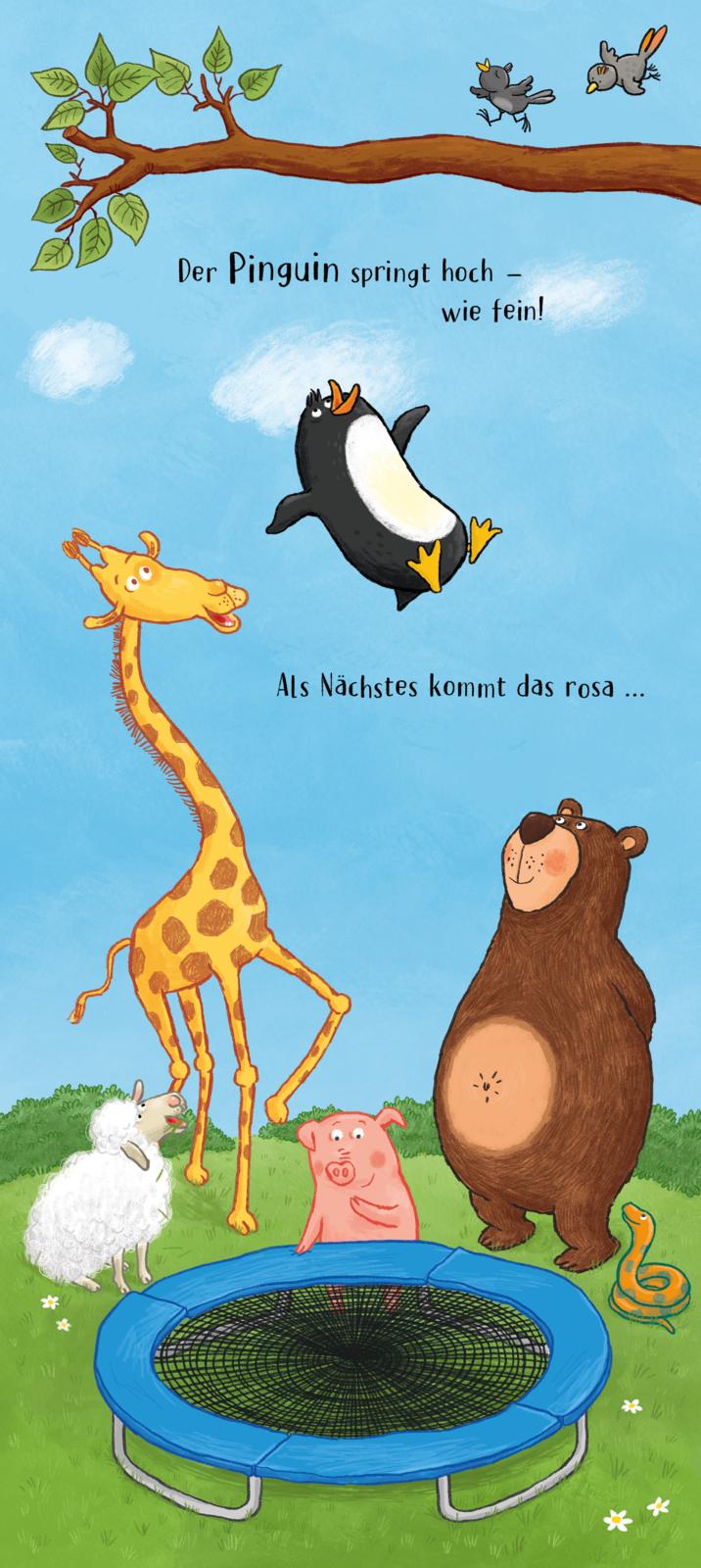 Trampolin - Ein Mit-Hüpf-Buch (Mängelexemplar)