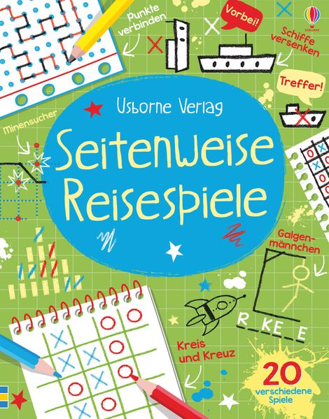 Seitenweise Reisespiele (Mängelexemplar)