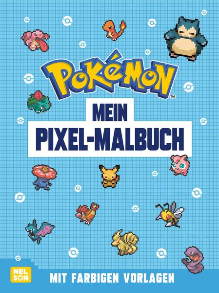 Pokémon Activity-Buch: Mein Pixel-Malbuch (Mängelexemplar)