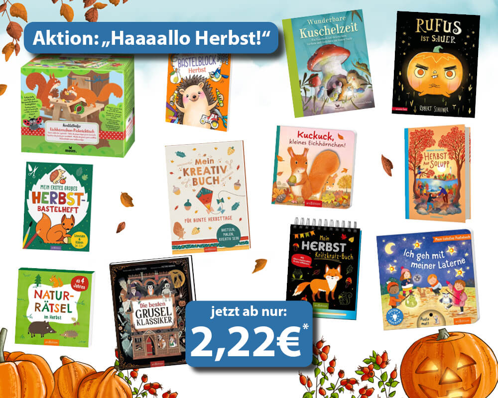 Aktion: Herbst-Bücher und mehr schon ab 2,22€*