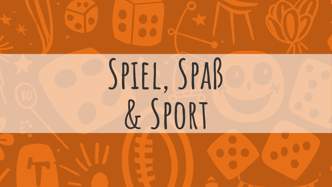 Kinderbücher zu den Themen Spiel, Spaß und Sport