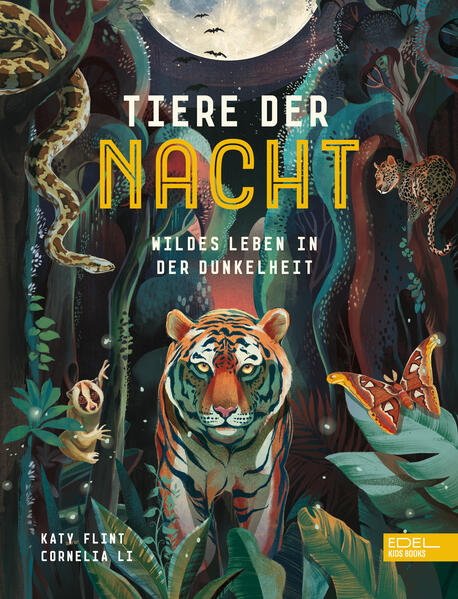 Tiere der Nacht – Wildes Leben in der Dunkelheit -  Spannendes Sachbilderbuch (Mängelexemplar)