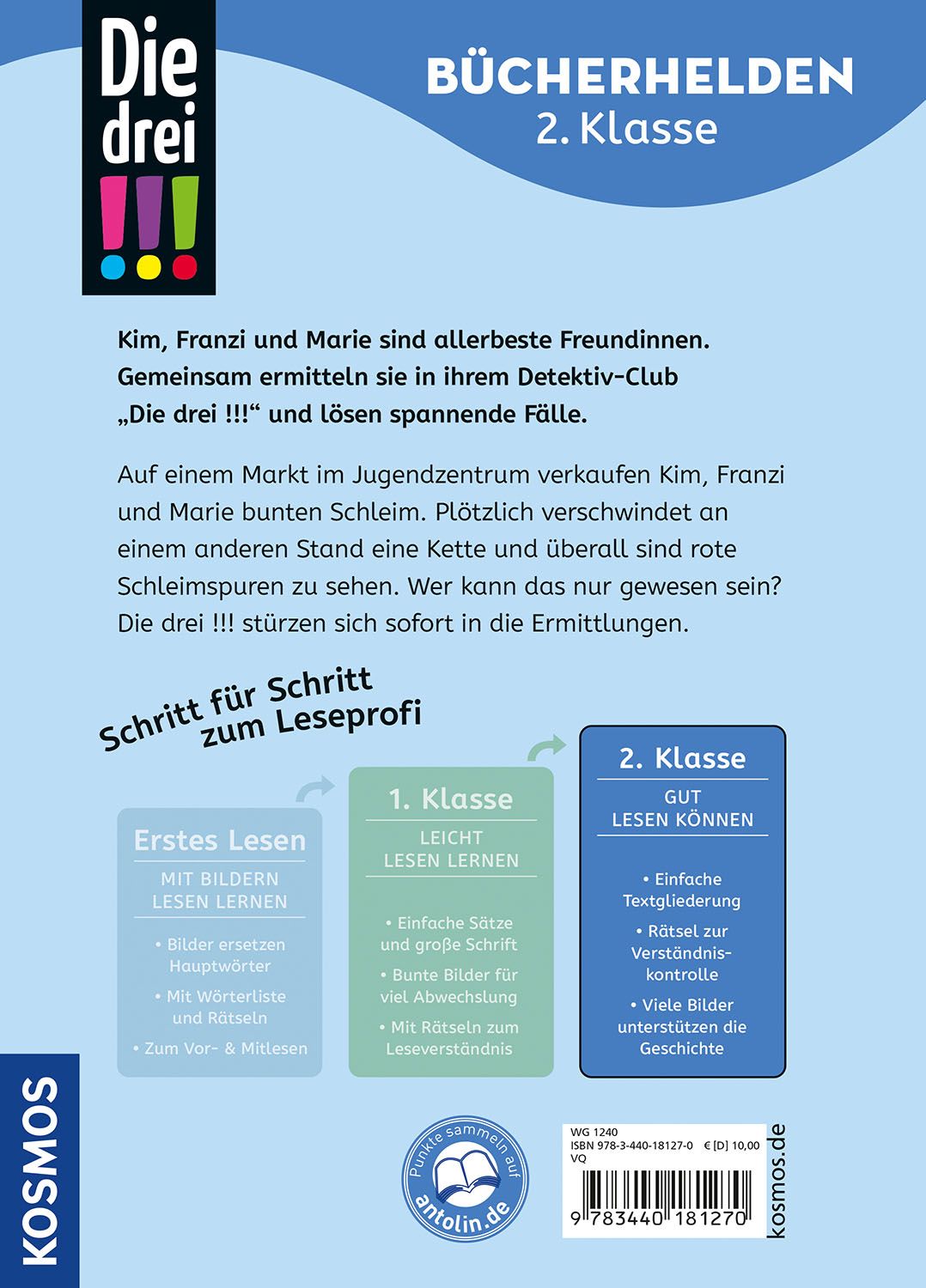 Die drei !!!, Bücherhelden 2. Klasse, Schleim-Alarm! (Mängelexemplar)