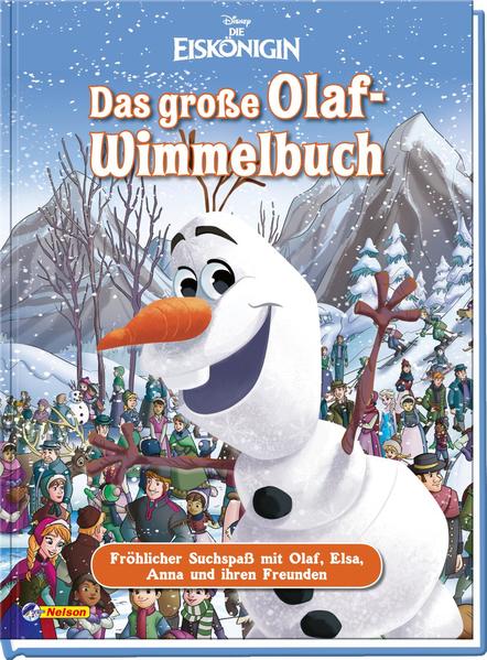 2eb7736aa4920dcf3297394ce294d9ea1678106472 Disney: Das große Olaf-Wimmelbuch - Fröhlicher Suchspaß mit Olaf, Elsa, Anna und ihren Freunden