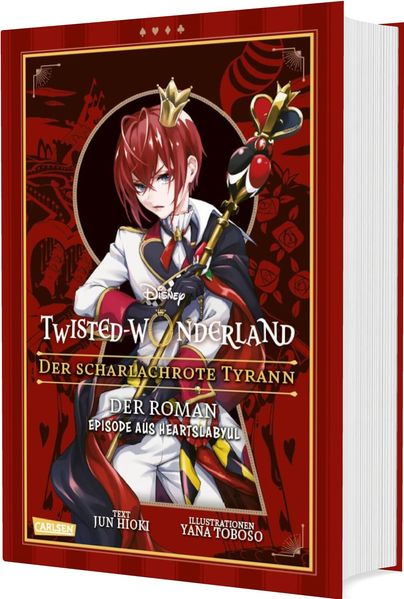 Disney: Twisted Wonderland – Roman: Der scharlachrote Tyrann (Mängelexemplar)