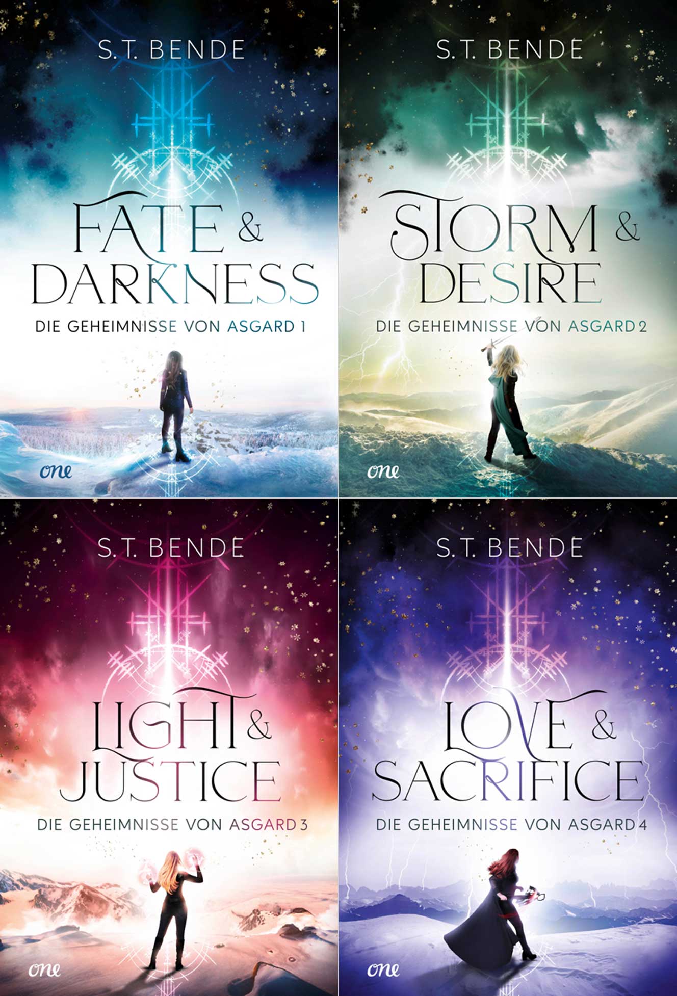 Sparpaket - Die Geheimnisse von Asgard (Band 1 - 4) (Mängelexemplare)