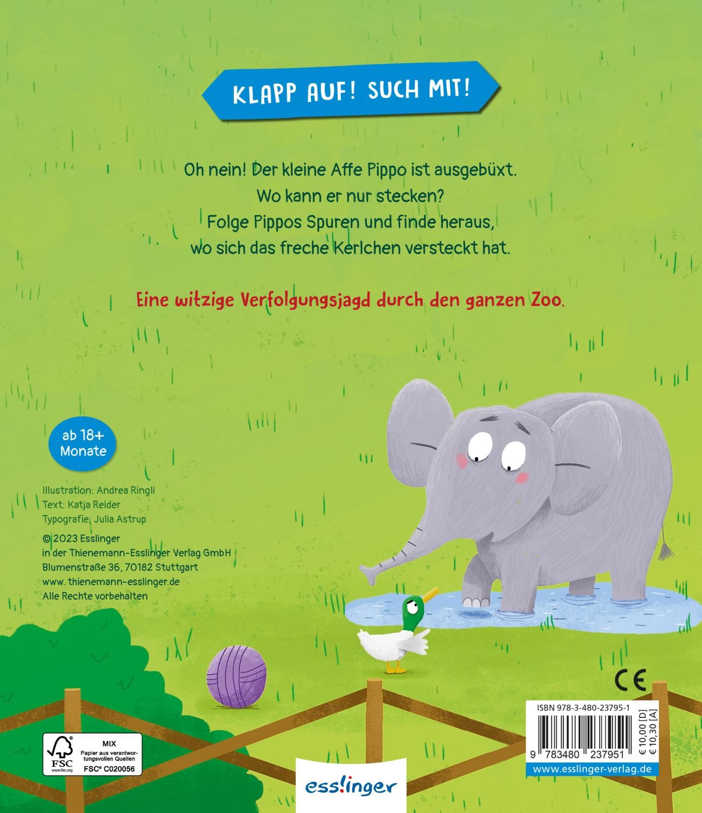 Klapp auf! Such mit!: Wo steckst du, Pippo?