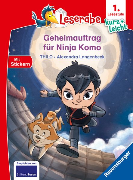 Leserabe 1. Lesestufe Kurz und leicht - Geheimauftrag für Ninja Komo (Mängelexemplar)