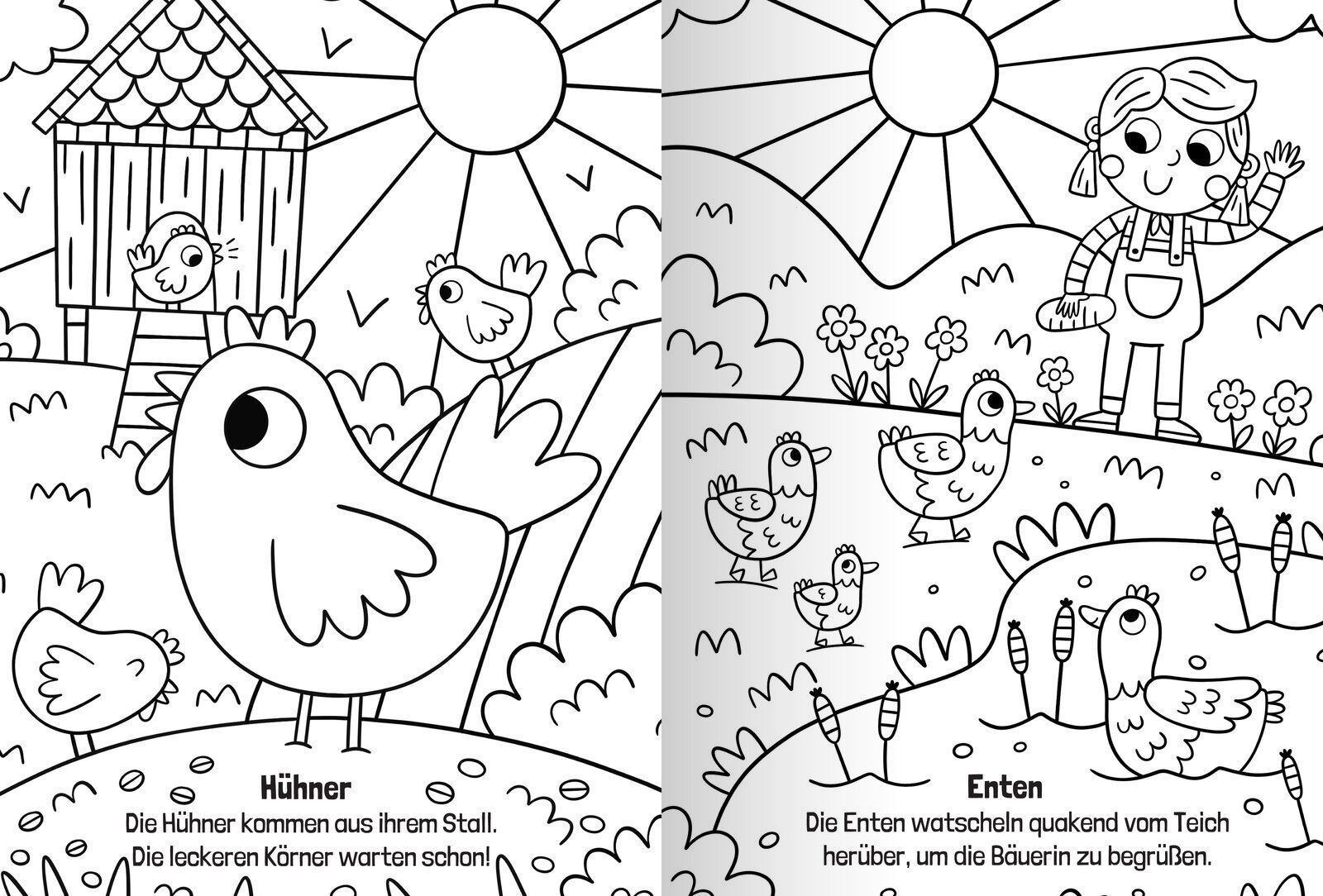Aktion: Sparpaket - Magic Diamond Colouring – Bauernhof | Katzen & Hunde