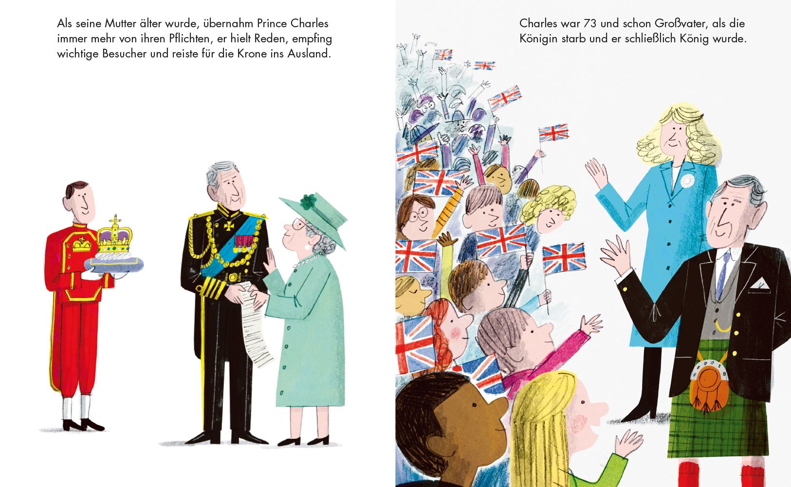 King Charles III. – Little People, BIG DREAMS (Deutsche Ausgabe) (Mängelexemplar)