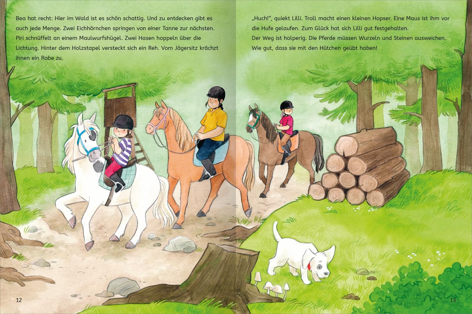 Mit Stickern Lesen lernen – Ferien auf dem Reiterhof (Mängelexemplar)