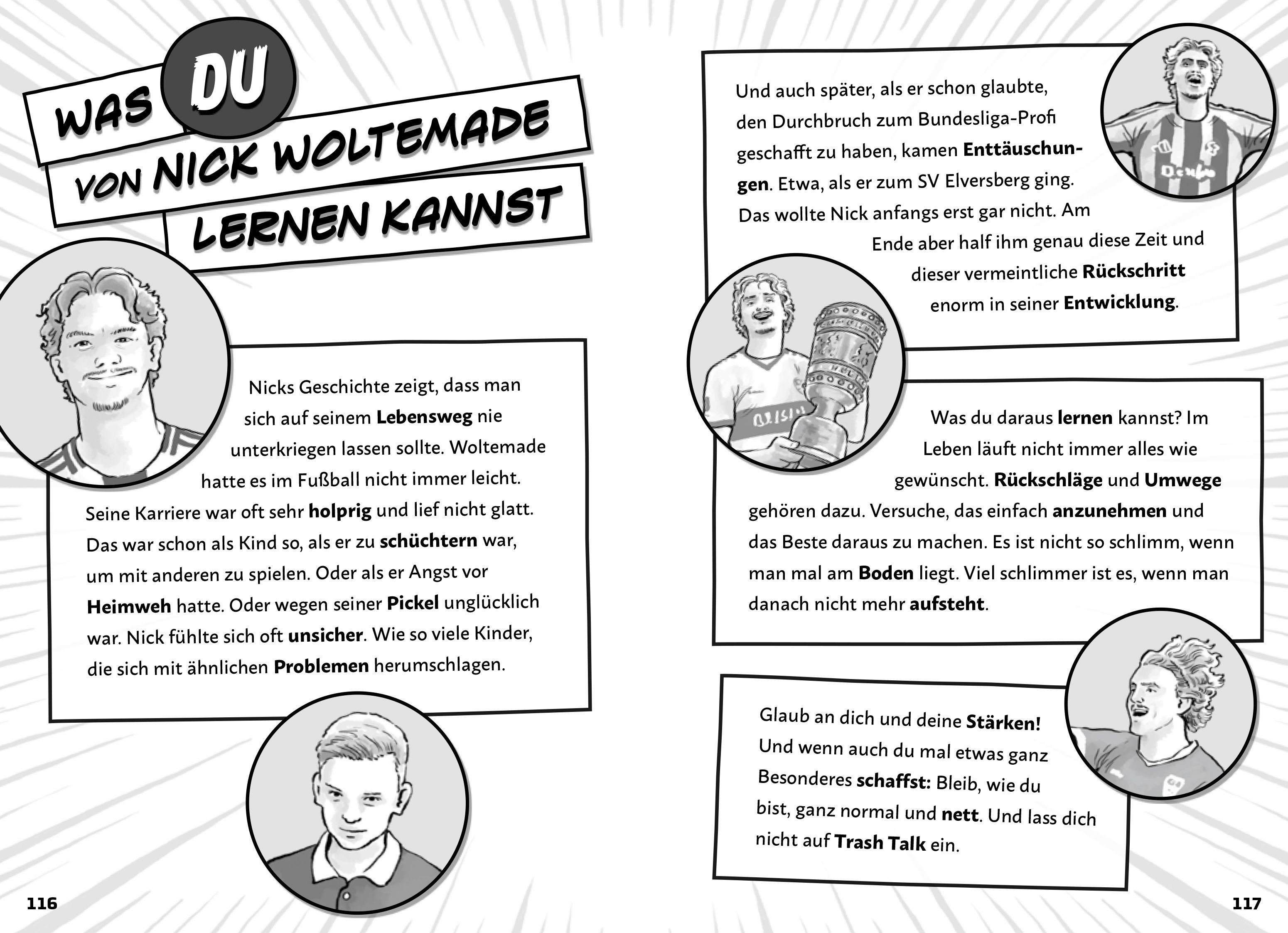 Mein Fußballheld Nick Woltemade – Seine Geschichte, seine Spiele, seine Rekorde (Mängelexemplar)