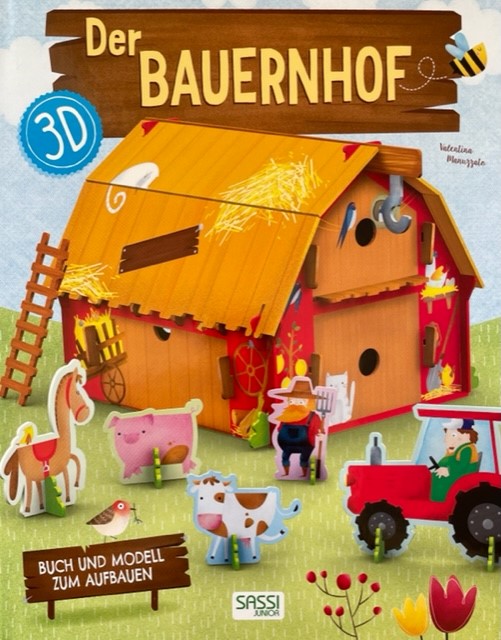 Bauernhof 3D - Buch + Modell zum Aufbauen