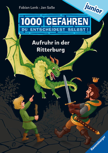 1000 Gefahren junior - Aufruhr in der Ritterburg (Erstlesebuch mit "Entscheide selbst"-Prinzip für Kinder ab 7 Jahren) (Mängelexemplar)
