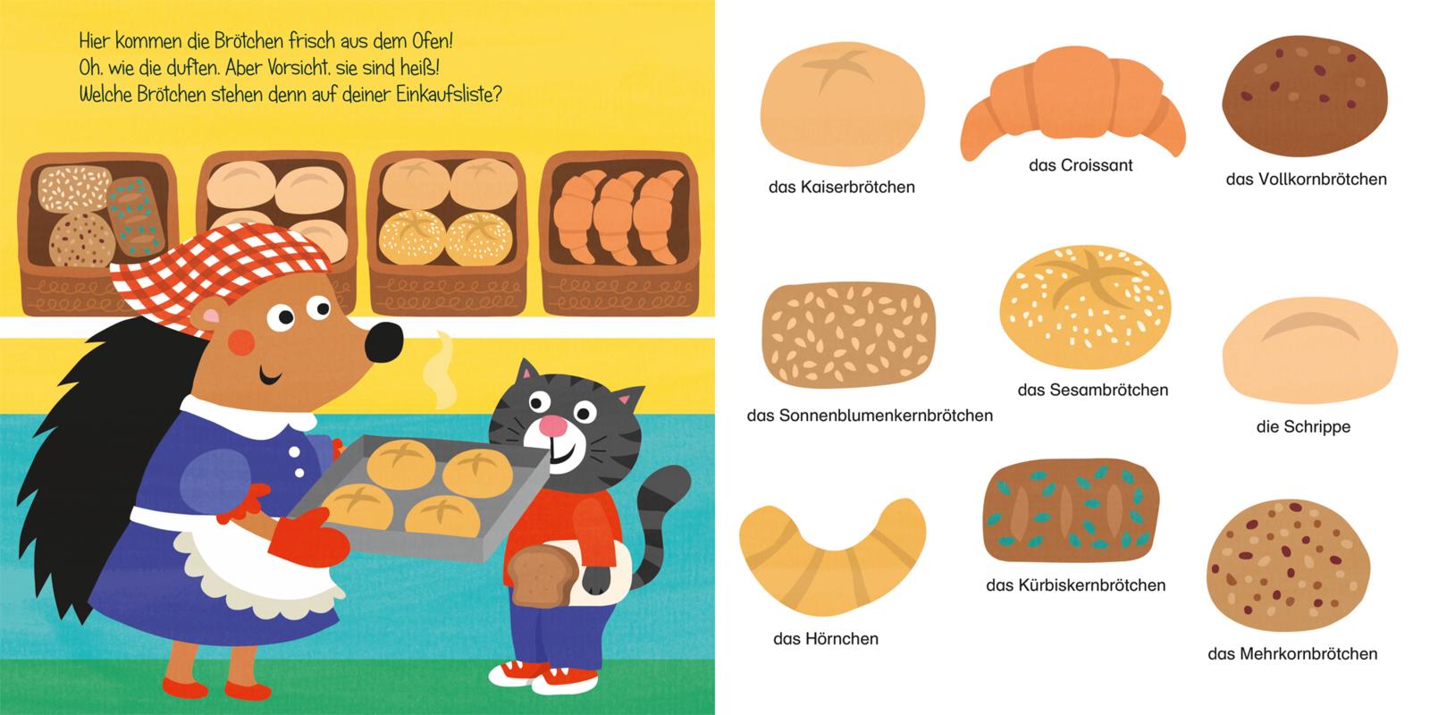 Wir spielen Einkaufen: Bäckerei