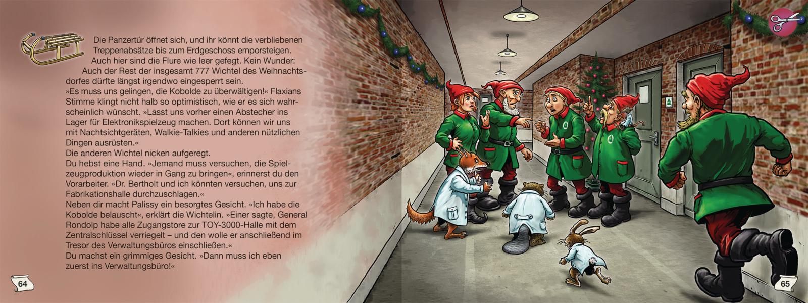 Escape Room – Flucht aus dem Weihnachts-Chaos - Mit Seiten zum Aufschneiden