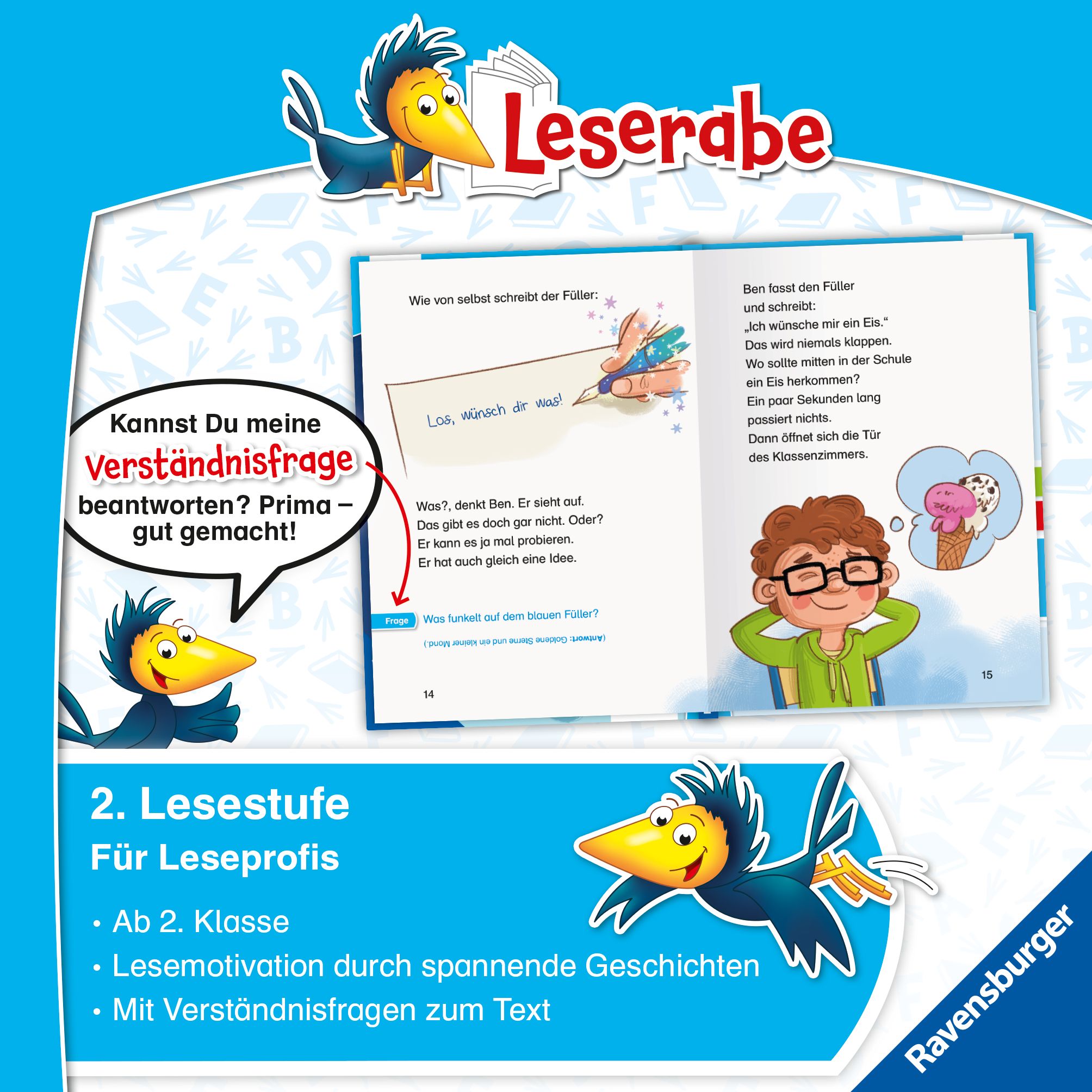 Leserabe 2. Lesestufe - Der Zauberfüller (Mängelexemplar)
