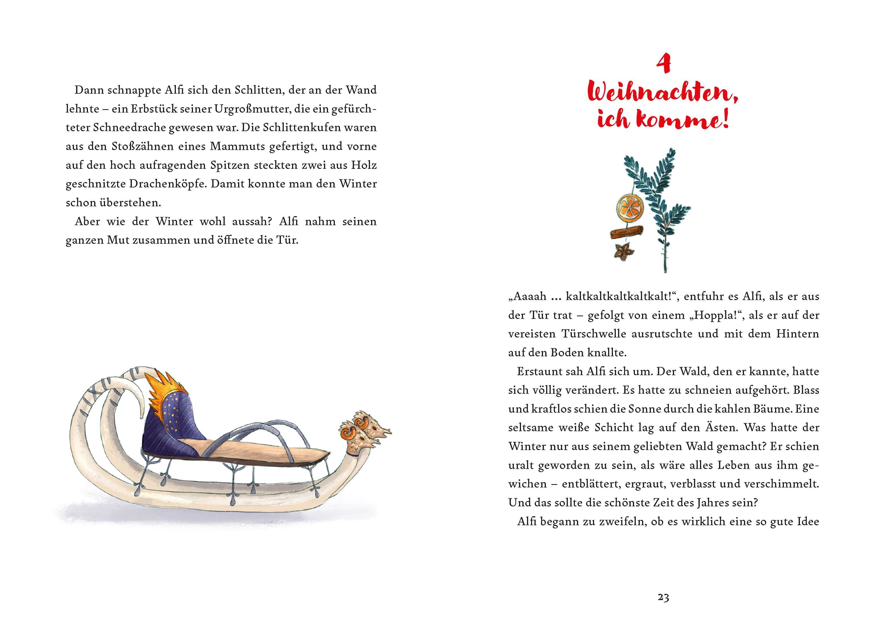 Was Drachen an Weihnachten machen – Eine Vorlesegeschichte in 24 Kapiteln (Mängelexemplar)
