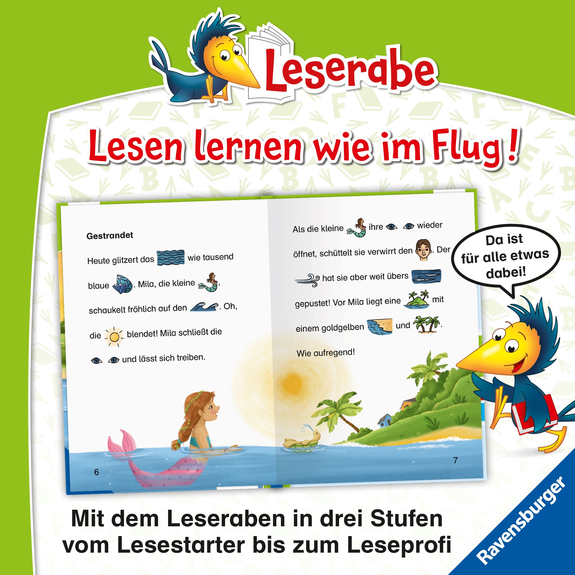 Leserabe Vor-Lesestufe - Meerjungfrauengeschichten (Mängelexemplar)