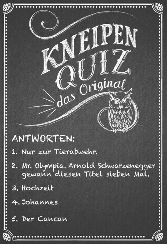 X_Kneipenquiz - das Original