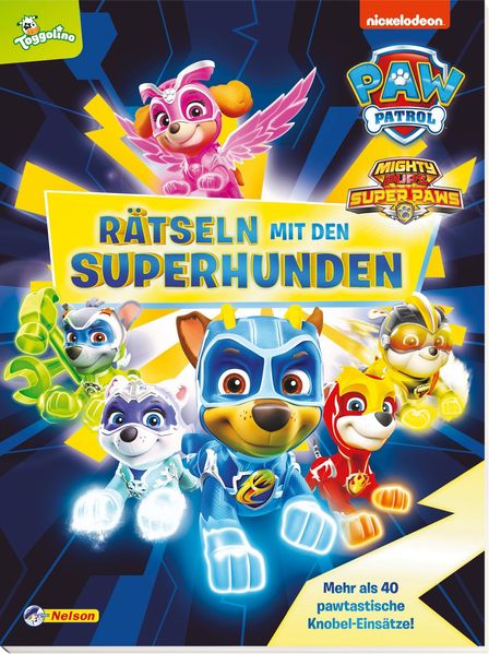 PAW Patrol Kindergartenheft: Rätseln mit den Superhunden