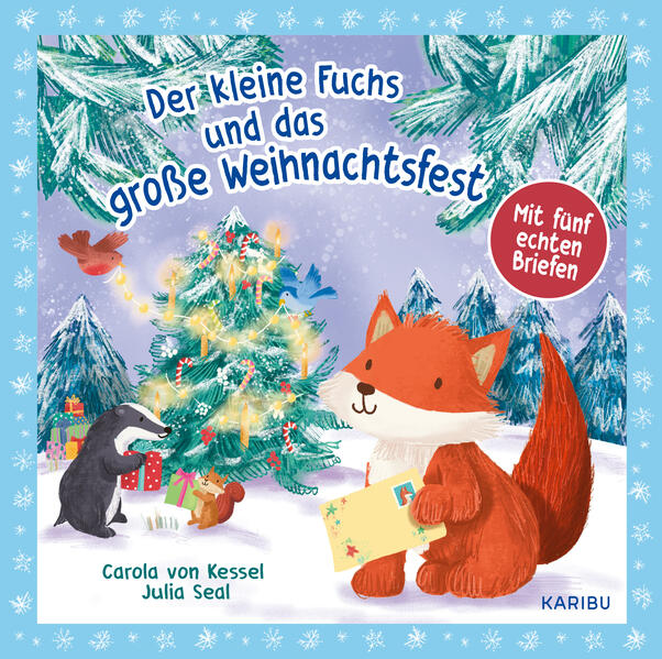 Der kleine Fuchs und das große Weihnachtsfest - mit fünf echten Briefen (Mängelexemplar)