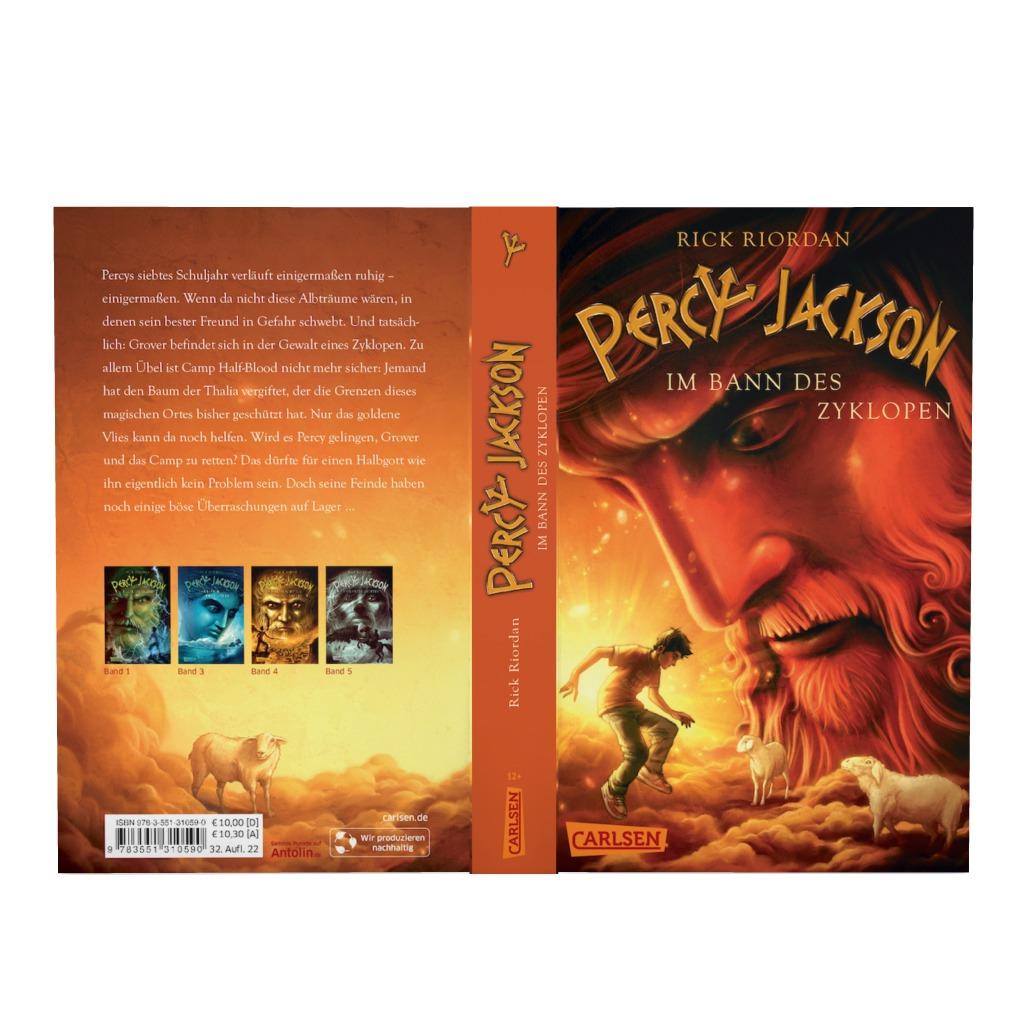 Percy Jackson 2 - Im Bann des Zyklopen (Mängelexemplar)