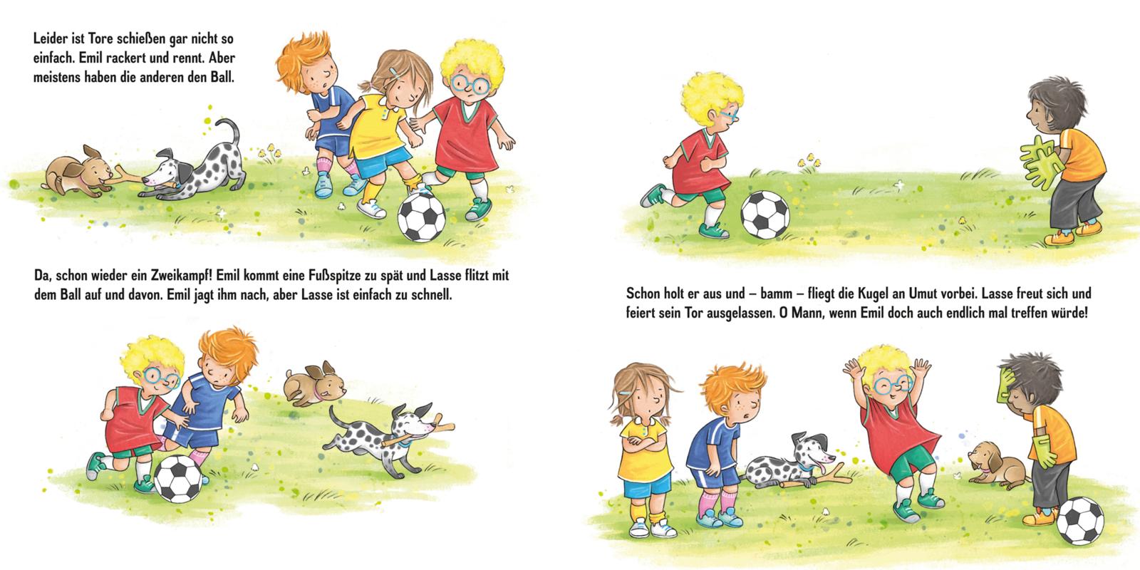 Wir spielen zusammen Fußball (Mängelexemplar)