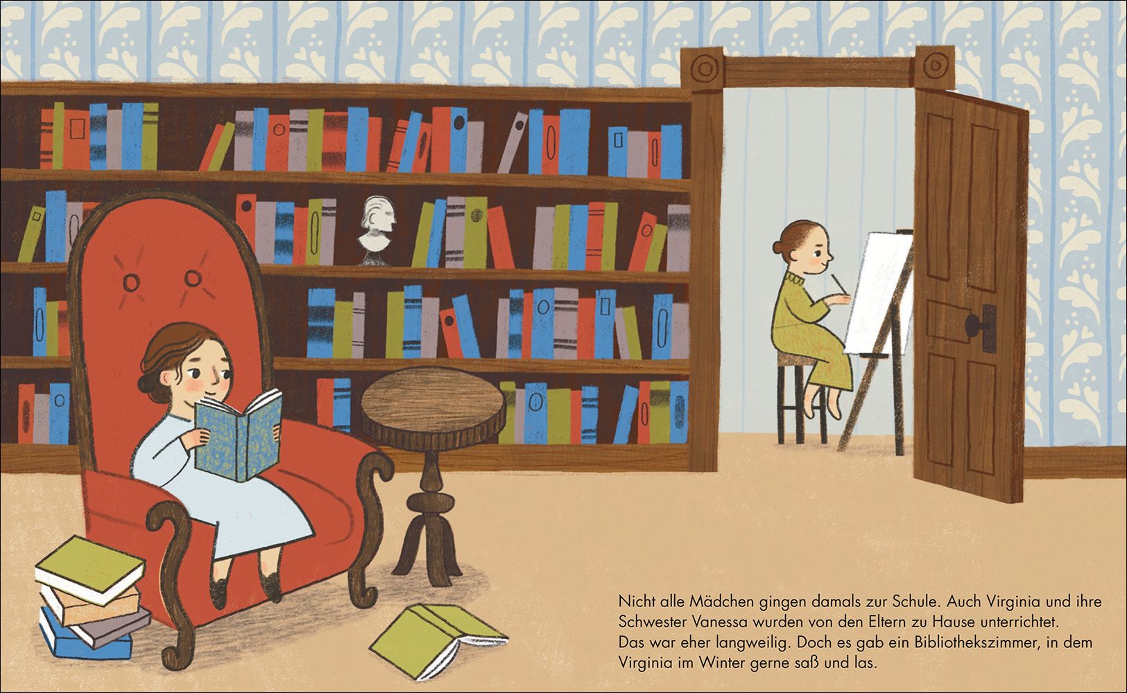 Virginia Woolf – Little People, BIG DREAMS (Deutsche Ausgabe) (Mängelexemplar)