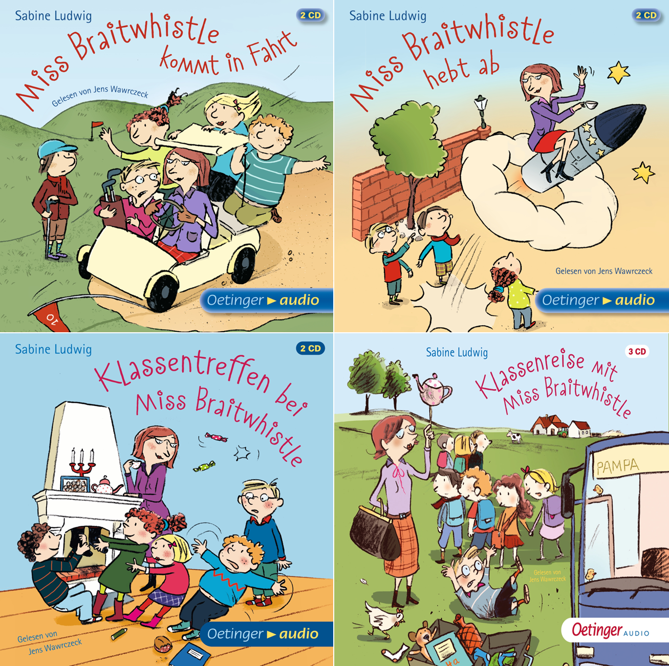 Sparpaket - Miss Braitwhistle (Band 2 - 5) - CDs Sparpaket - Miss Braitwhistle (Band 2 - 5) - CDs