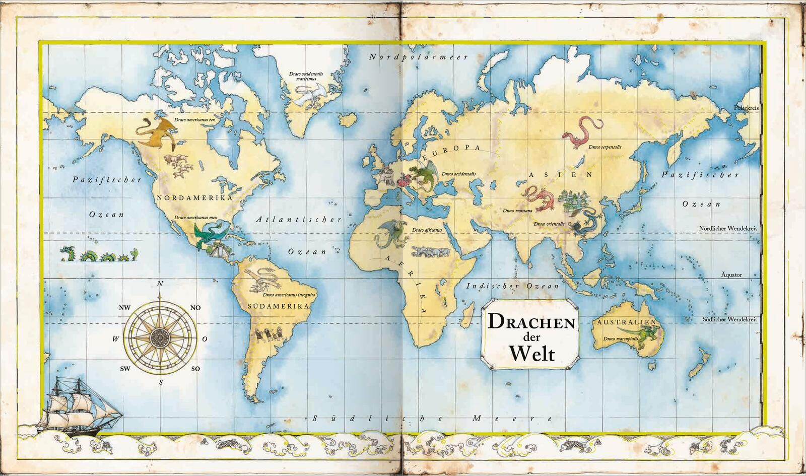 Expedition in die geheime Welt der Drachen (Mängelexemplar)