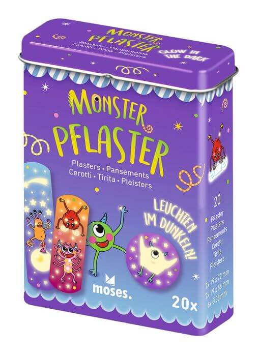 X_Monster Nachleuchtende Pflaster 