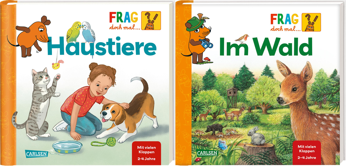 Sparpaket - 2er Set Frag doch mal ... die Maus: Erstes Sachwissen (Mängelexemplare)