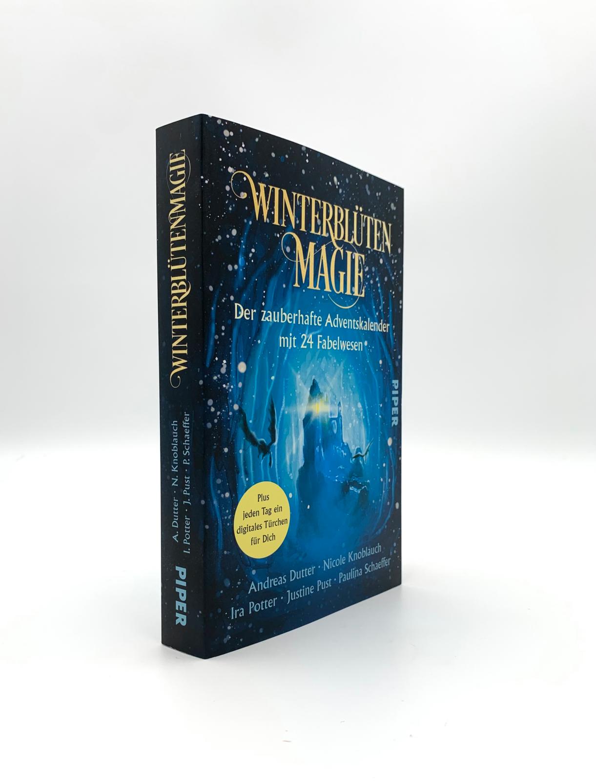 Winterblütenmagie. Der zauberhafte Adventskalender mit 24 Fabelwesen (Mängelexemplar)