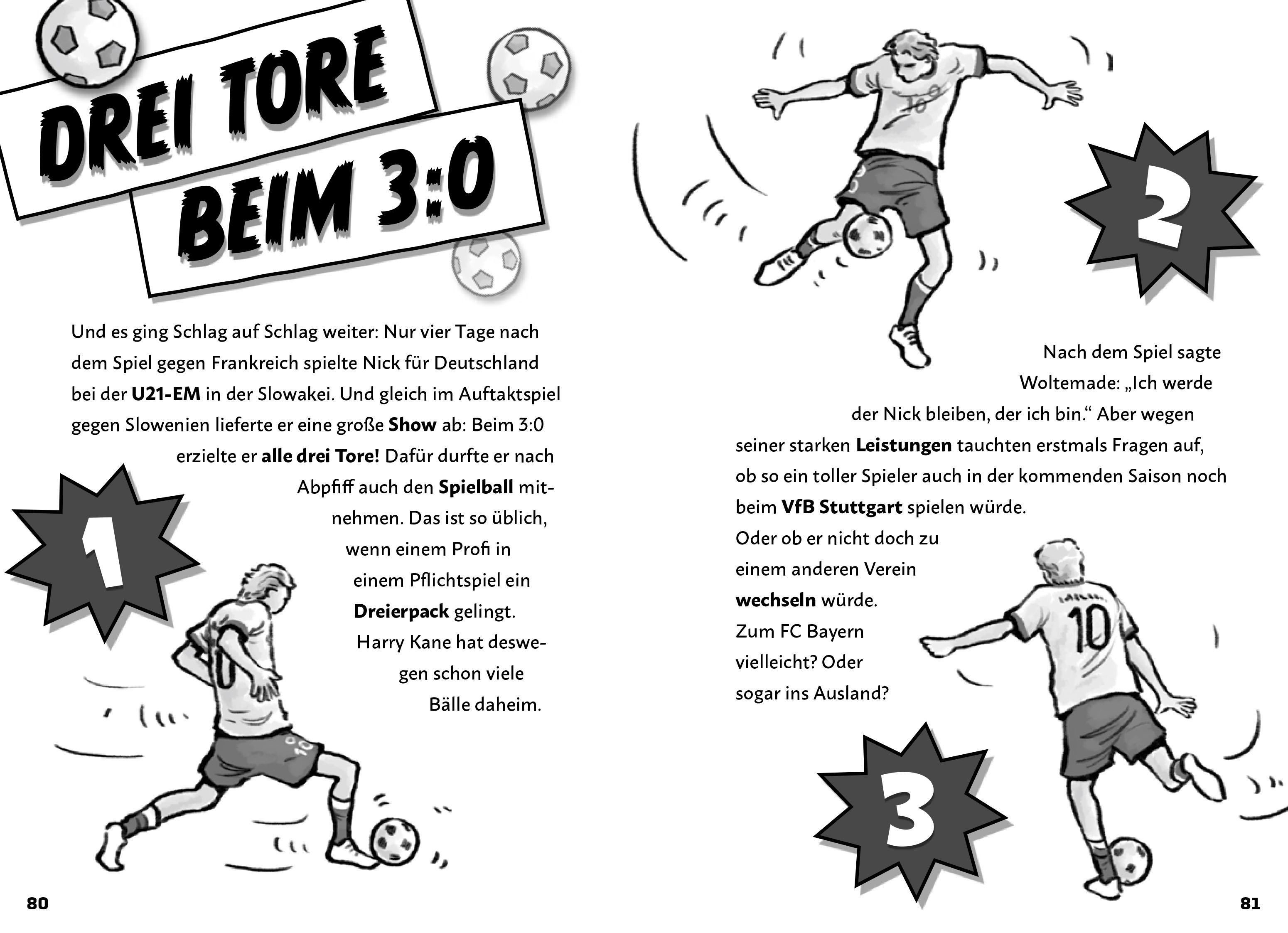 Mein Fußballheld Nick Woltemade – Seine Geschichte, seine Spiele, seine Rekorde (Mängelexemplar)
