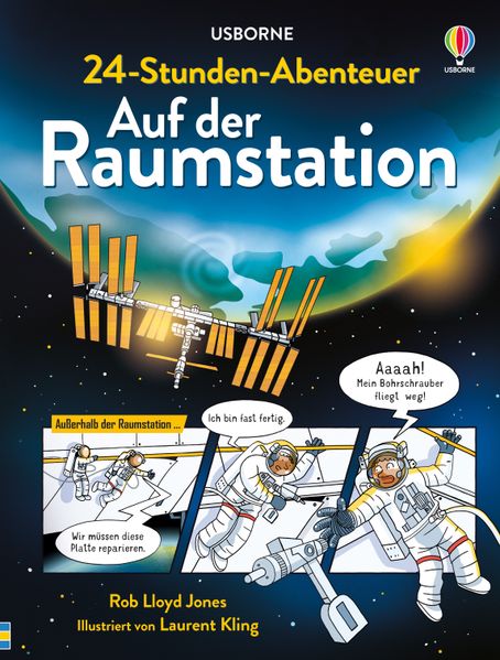 24-Stunden-Abenteuer: Auf der Raumstation (Mängelexemplar)
