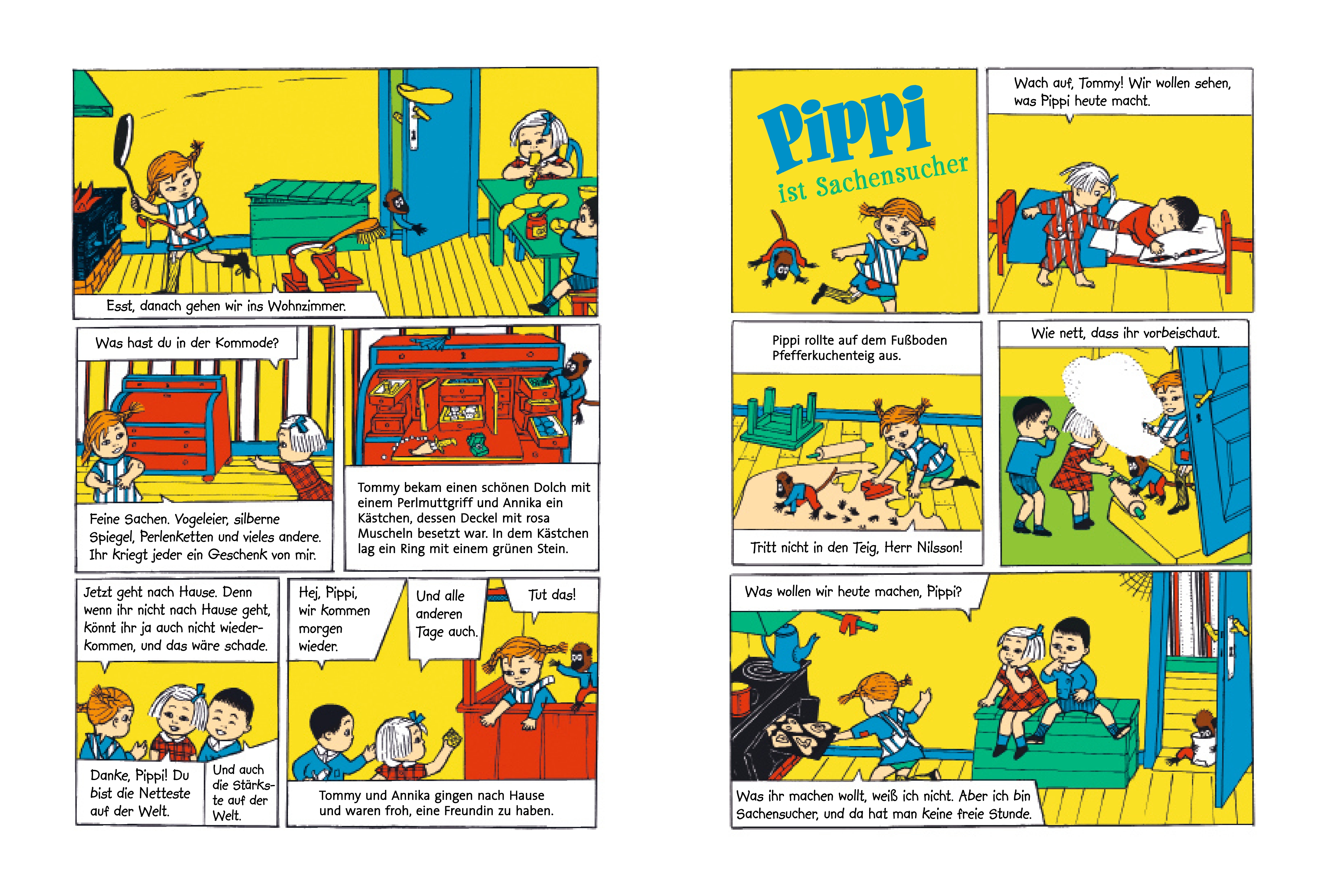 Pippi Langstrumpf. Der Comic
