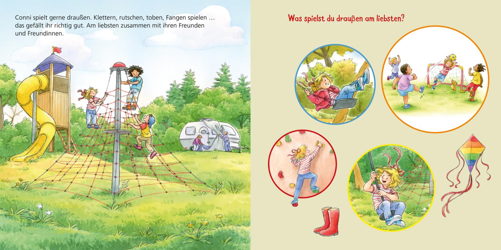 Conni-Pappbilderbuch: Meine Freundin Conni. Das mag ich und was magst du? (Mängelexemplar)