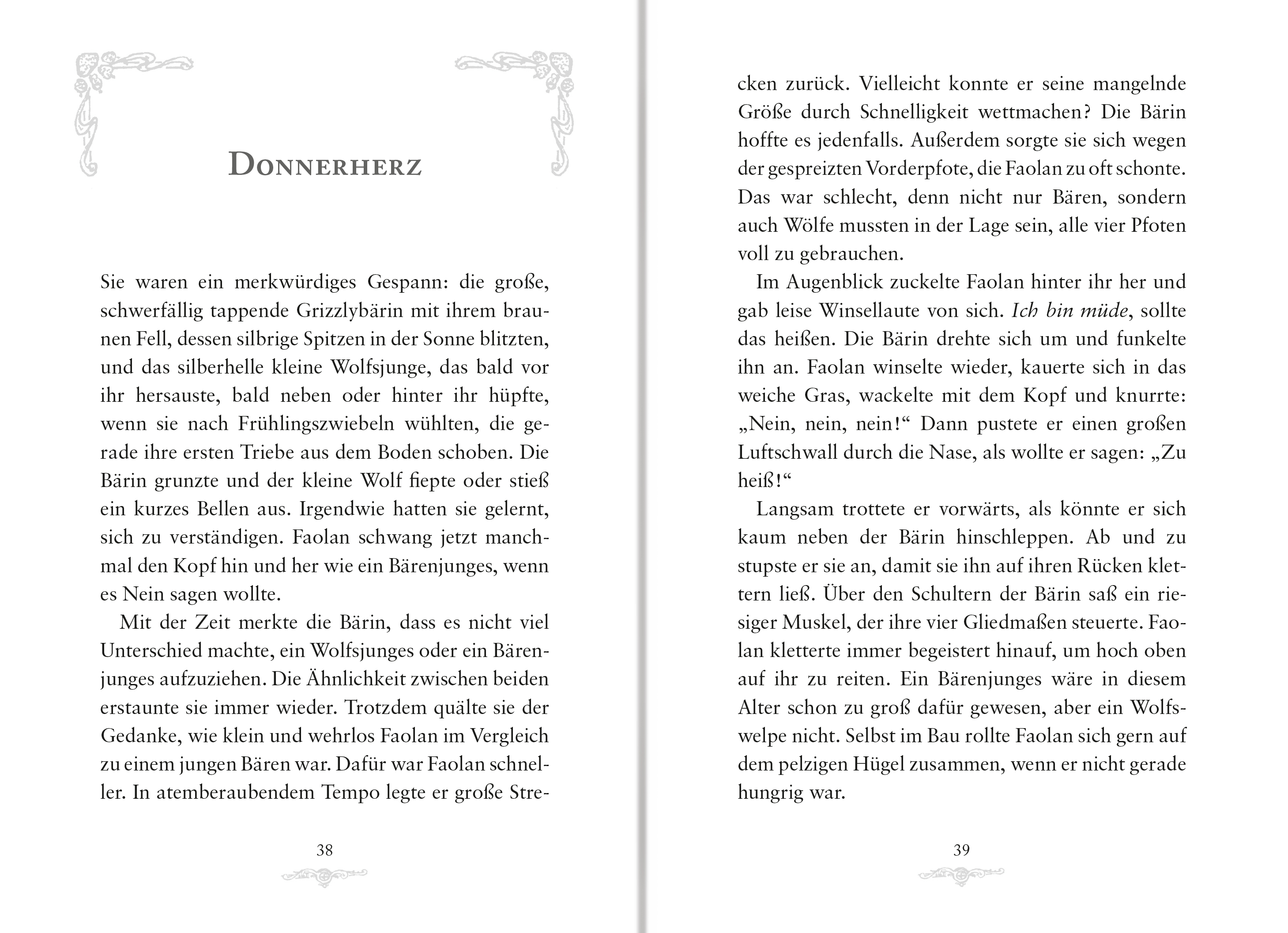 Der Clan der Wölfe, Band 1: Donnerherz (spannendes Tierfantasy-Abenteuer ab 10 Jahre) (Mängelexemplar)