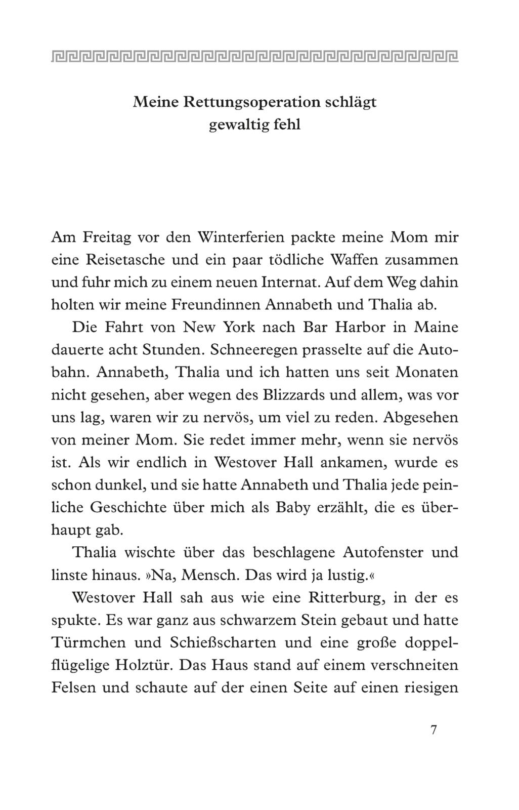 Percy Jackson 3 - Der Fluch des Titanen (Mängelexemplar)