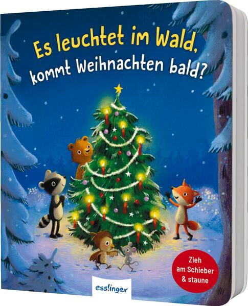 Es leuchtet im Wald, kommt Weihnachten bald? (Mängelexemplar)