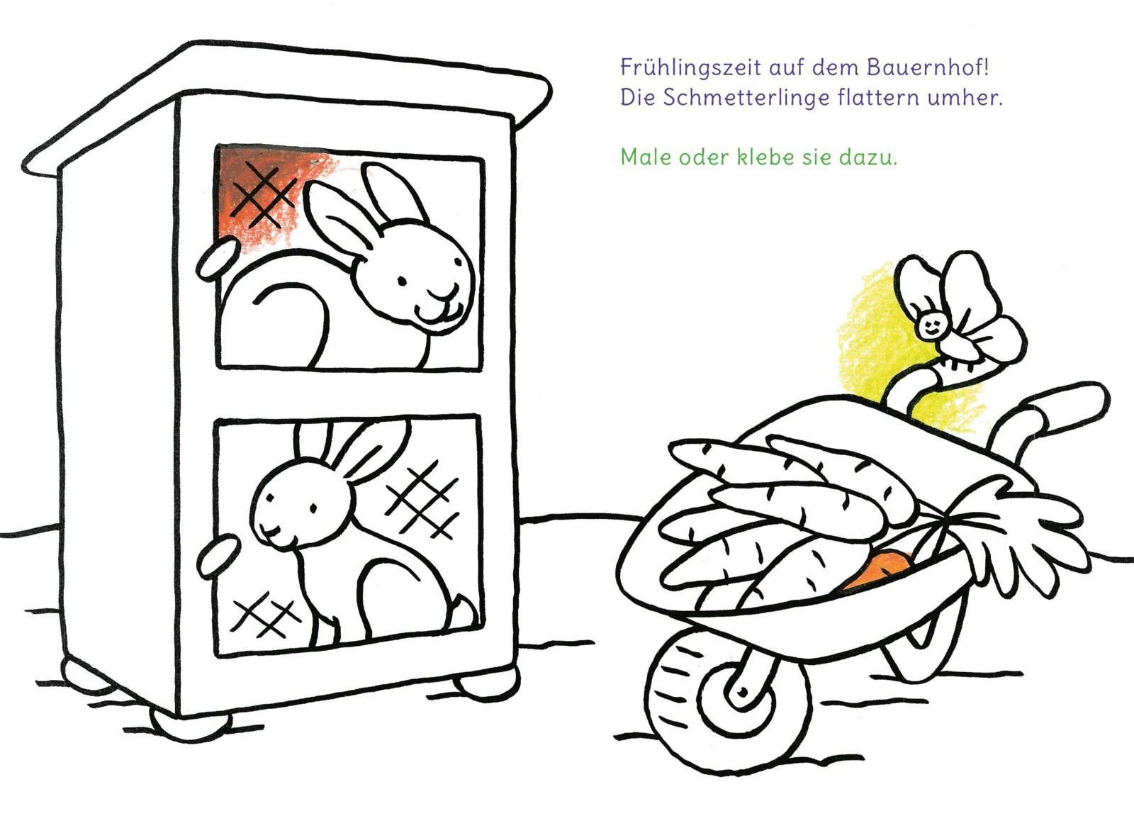 Mein erstes kleines Malbuch: Bauernhof (Mängelexemplar)